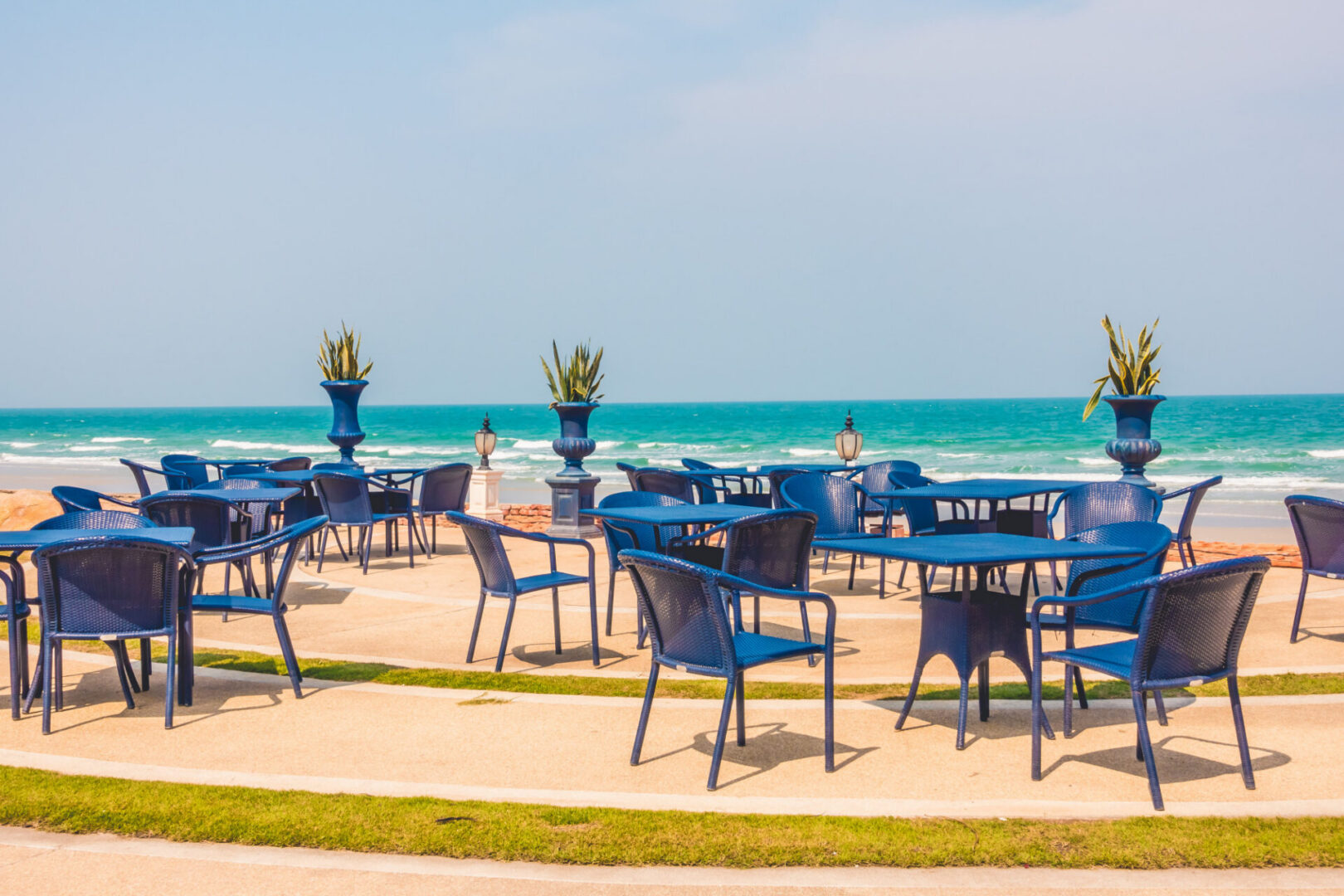 Local restaurant in Miramar Beach, Florida with coastal dining and Gulf views